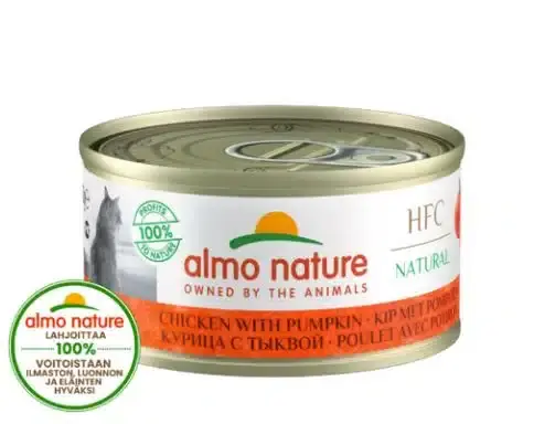 Almo Nature HFC Natural Kyckling & Pumpa 70 g våtfoder för katter | Superpris