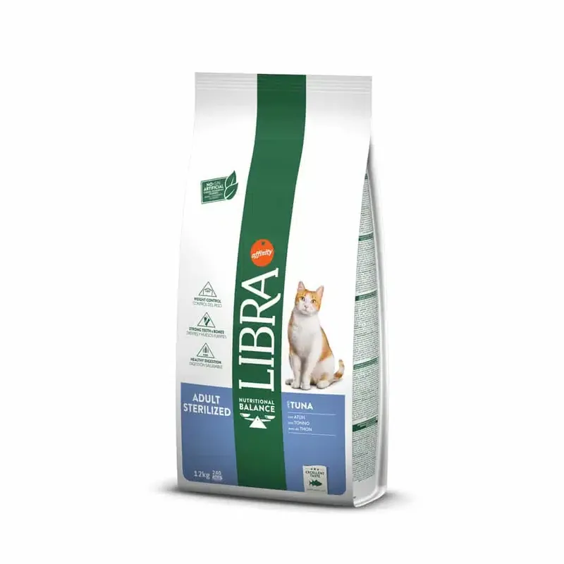 Missa inte erbjudandet | Libra Cat Sterilized med tonfisk – 12 kg