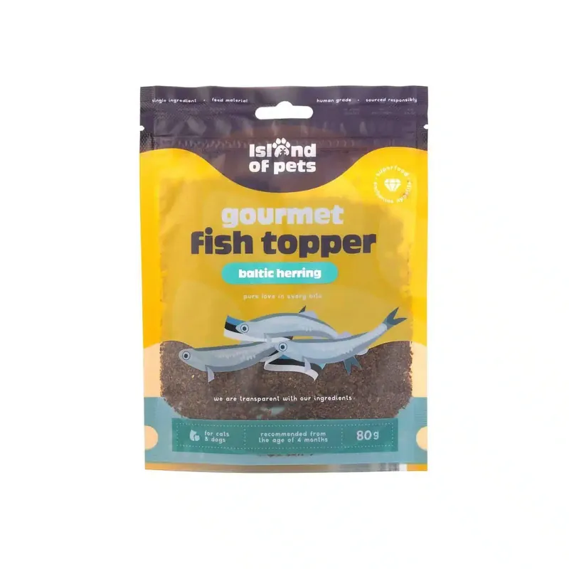 Fisk-topper Gourmet för hund och katt – 80 g - Kundernas favorit