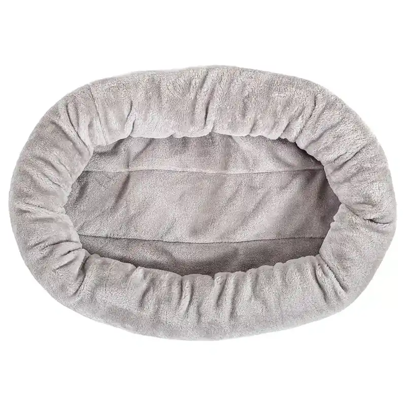 Reservdelar för Natural Paradise – Mysbädd oval (L 61 x B 46 x H 11 cm, grå) - Slutrea