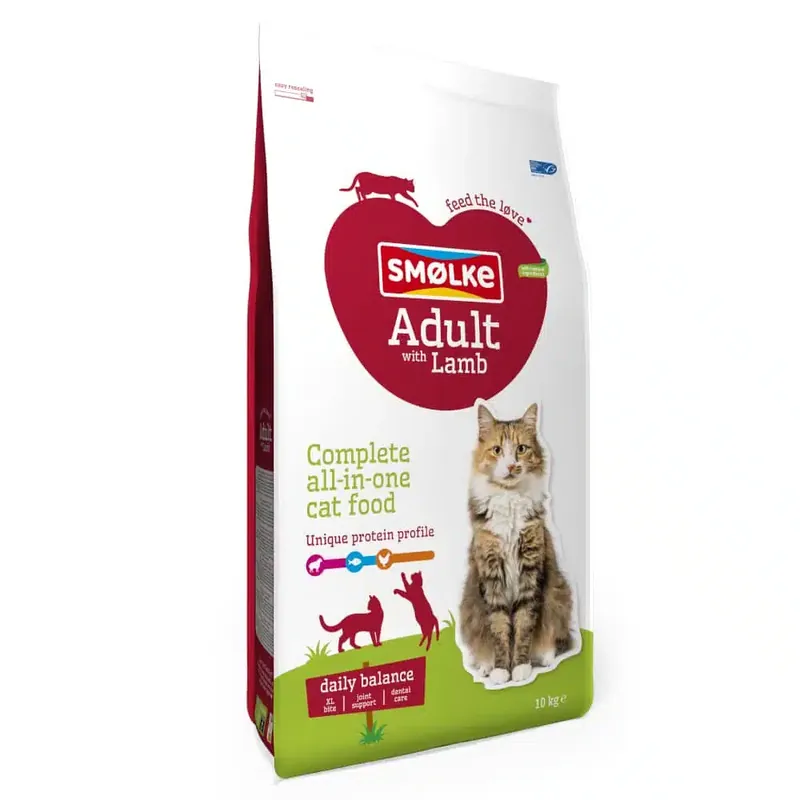 Smølke Adult med lamm – 10 kg - Prisnedsättning