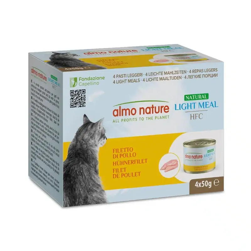 Lågt pris | Almo Nature HFC Natural Light 4 x 50 g – Kycklingfilé