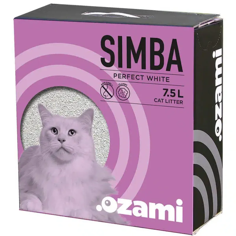 Kattsand Simba Perfect White 7.5l | Tryggt köp