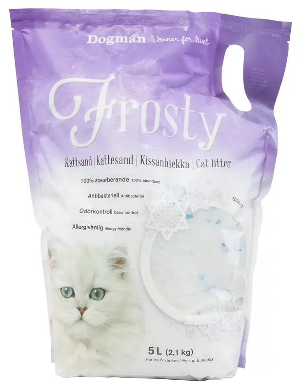 Dogman Kattsand Frosty – 5L - Dagens erbjudande