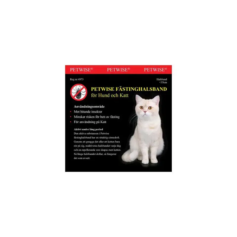 Petwise Fästinghalsband – KATT - Erbjudande