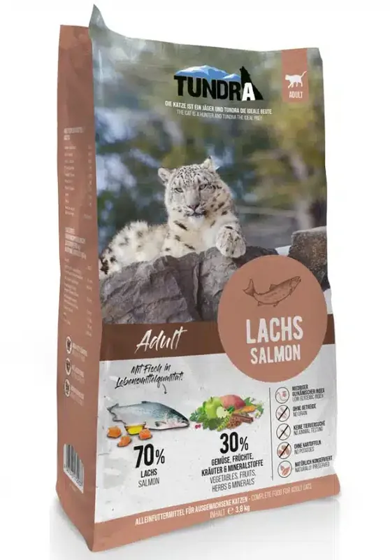 Spara nu | Tundra kattfoder lax 3,8 kg