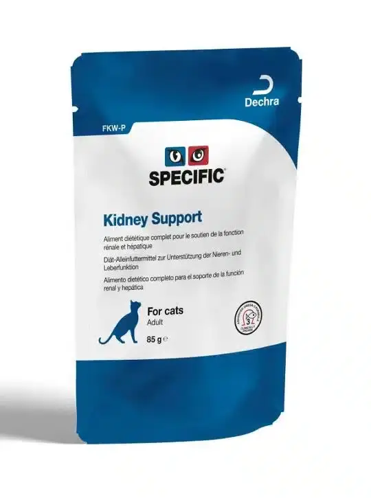 Klar att skickas - Specific FKW-P Kidney Support för Katt 85 g TRIAL PACK