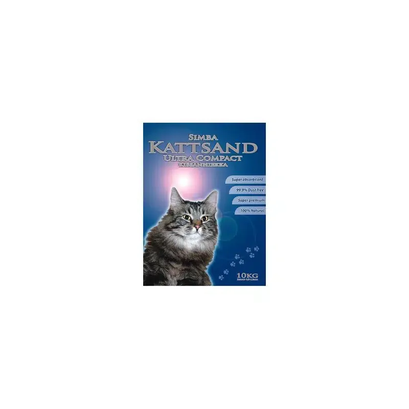 Fabrikspris | Kattsand Simba 10kg Ultra Kompakt
