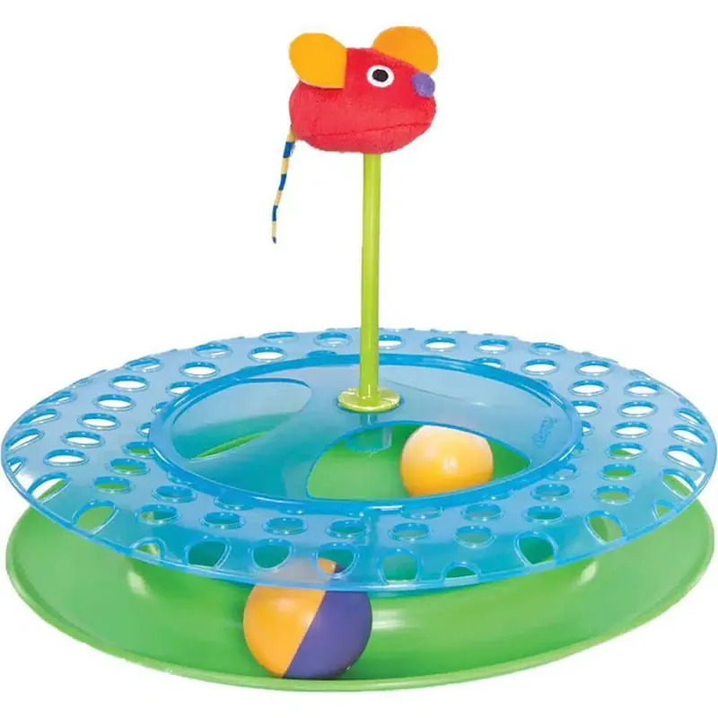 Petstages Kattleksak Cheese Chase 33cm - Dagens deal