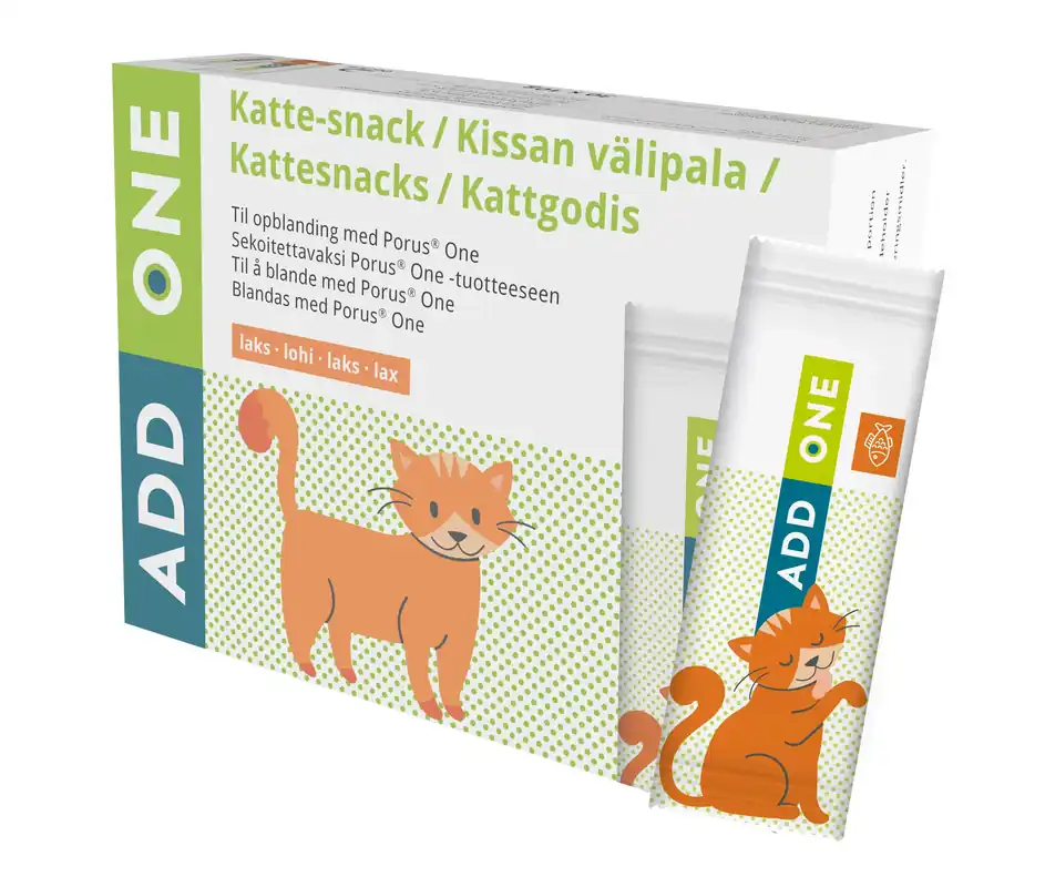 Nästan slut - Add One Salmon för katter 30 x 10 g