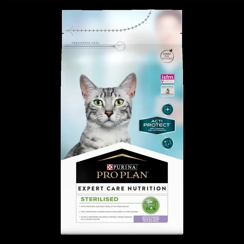 Purina Pro Plan Cat ECN ActiProtect Sterilised Turkey 7 kg | Skynda dig