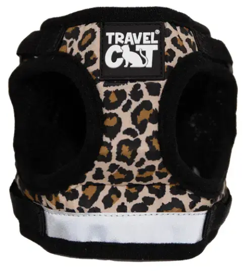 Skaffa nu - Travelcat kattsele med koppel Leopard (Small)