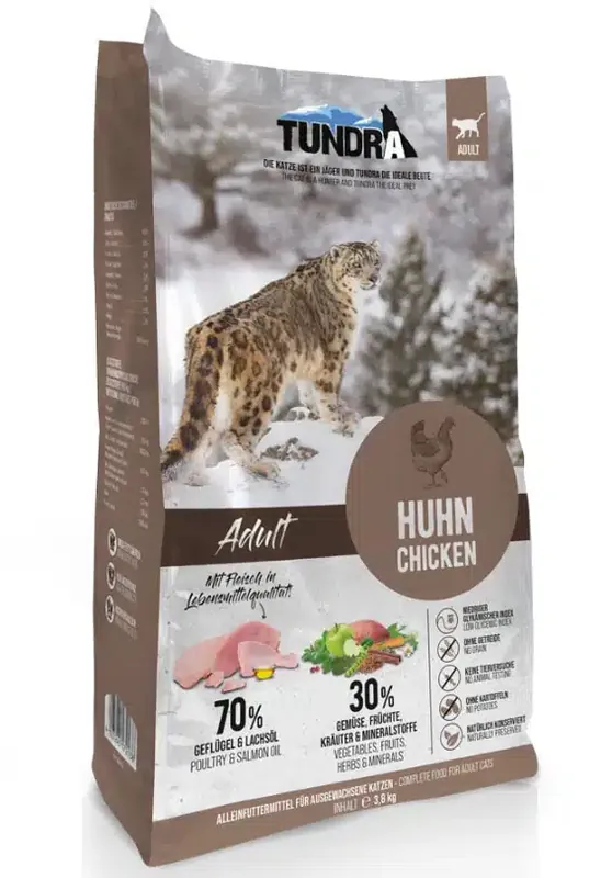 Tundra kattfoder kyckling 3,8 kg | Fynd
