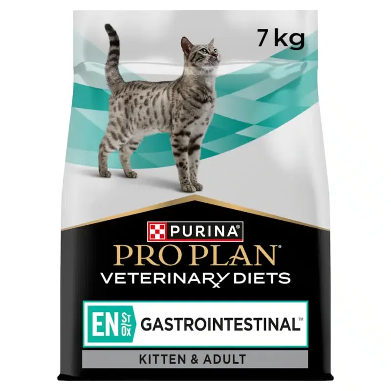 Professionell kvalitet | PURINA PRO PLAN Veterinary Diets Feline EN ST/OX – Gastrointestinal – 7 kg
