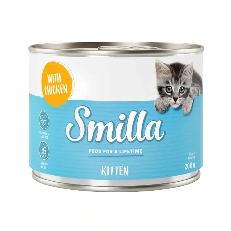 Smilla Kitten 6 x 200 g – Kyckling (1 x 200 g) | Sista dagarna