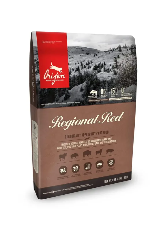 Prissänkt | Orijen Regional Red torrfoder 340 g för katter