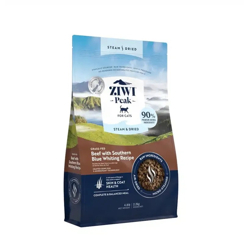 Ziwi Peak Steam & Torkat nötkött – 2,2 kg - Lägg i varukorg