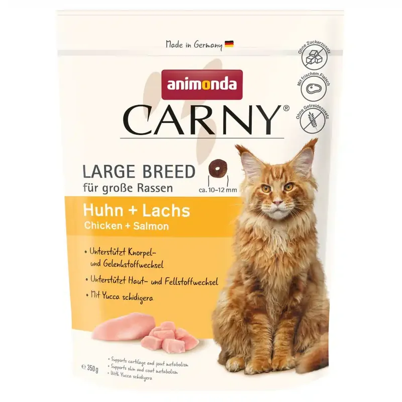 Kampanj - animonda Carny Large Breed Kyckling & lax – 350 g
