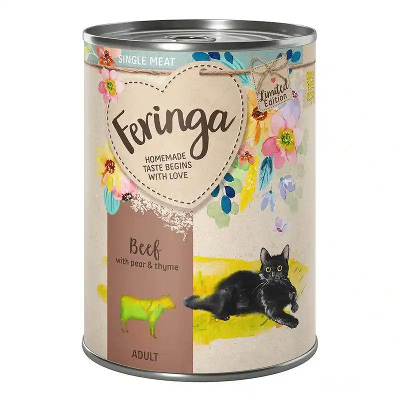 Feringa Single Meat Vårmeny Nötkött med päron – 6 x 410 g | Nyinkommet