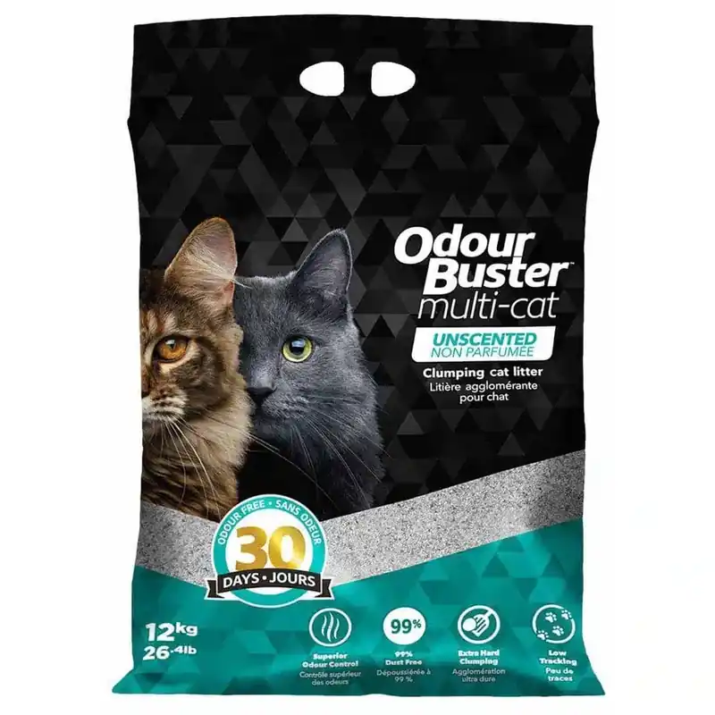 Kattsand Odour Buster Multi Cat 12 kg - Nytt hos oss