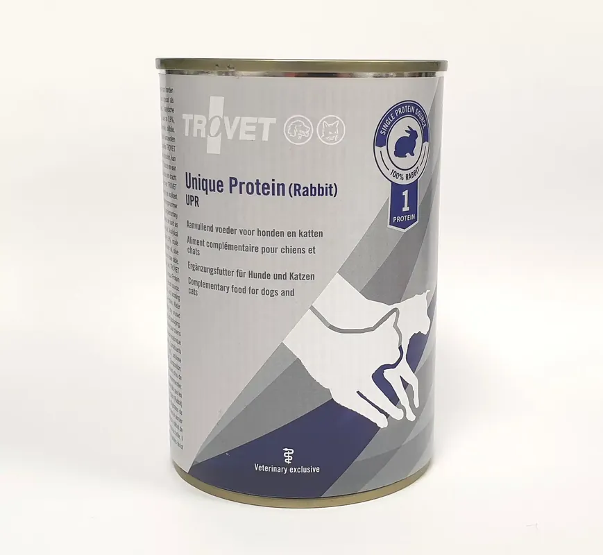 Endast idag | Trovet Unique Protein UPR kanin för katter och hundar 400 g SMAKINGSPACK