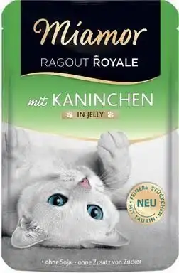 Superpris - Miamor Ragout Royale i Gelé Kanin 22 x 100 g för katter