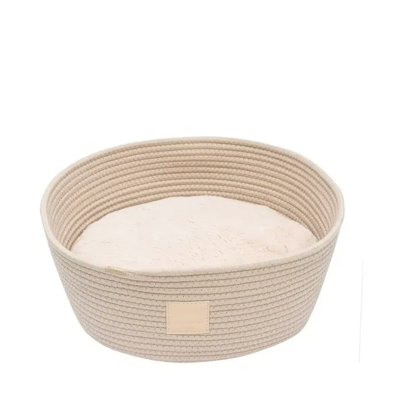 Bra pris just nu - FuzzYard Life Rope Basket Bed Sandstone