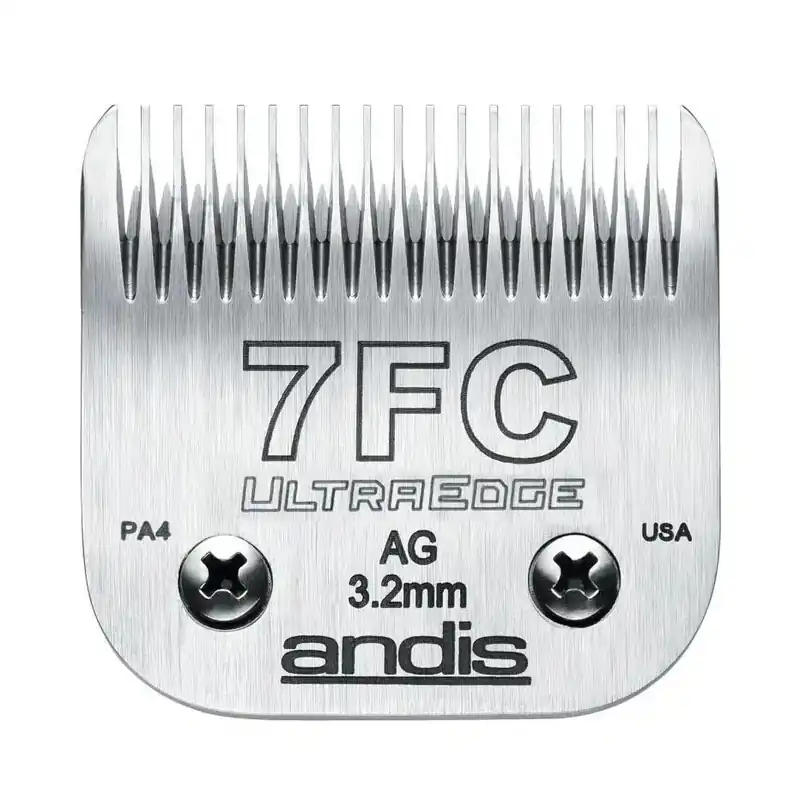 Direkt från tillverkaren | Andis UltraEdge Skär 7FC 3.2mm för MBG-2 AGC-2 Klippmaskin Rostfritt Stål