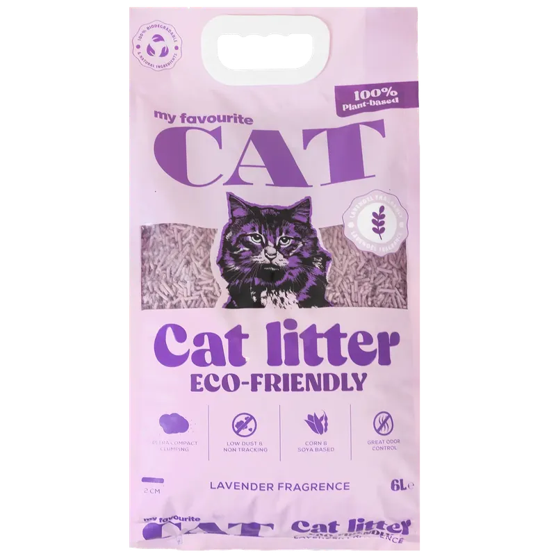 Eco-Friendly Cat Litter 6L – Lavender – My favourite CAT | Finns tillgänglig