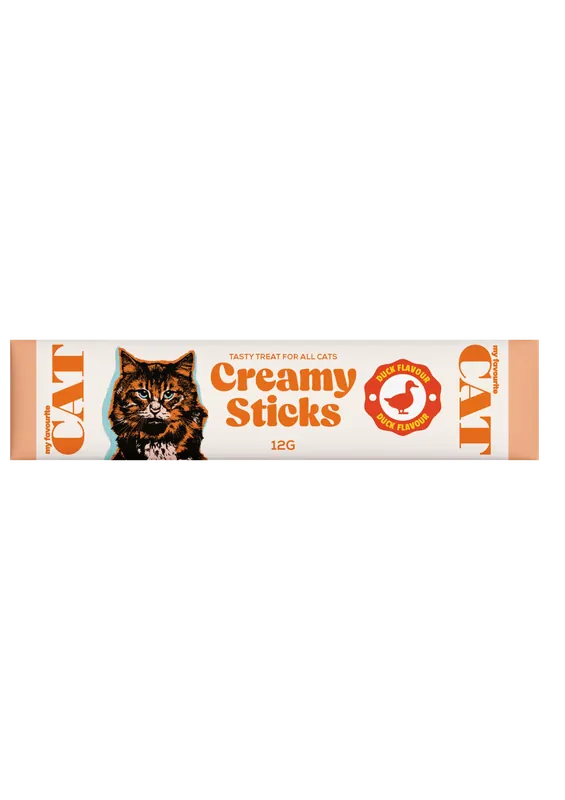 Nyligen lanserat | Creamy Sticks – Duck 7x12g – My favourite CAT