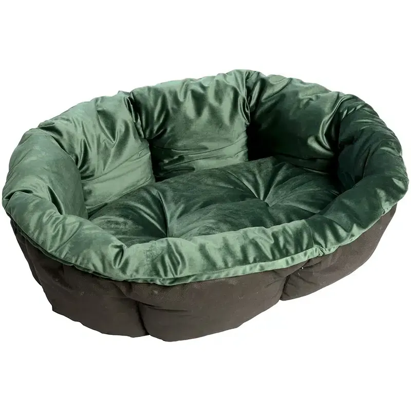 Ferplast Sofà överdrag – Velvet grön – 10 L 96 x B 71 x H 32 cm - Populär