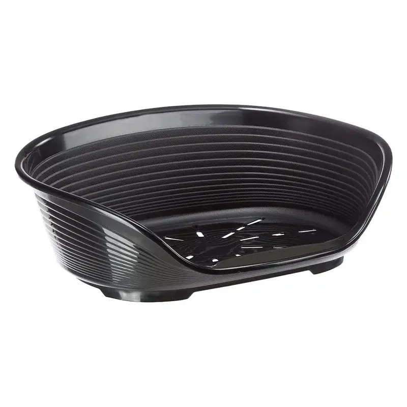 Beställ direkt | Ferplast Siesta Deluxe katt/hundkorg svart – Stl 10 L 93,5 x B 68 x H 28,5 cm