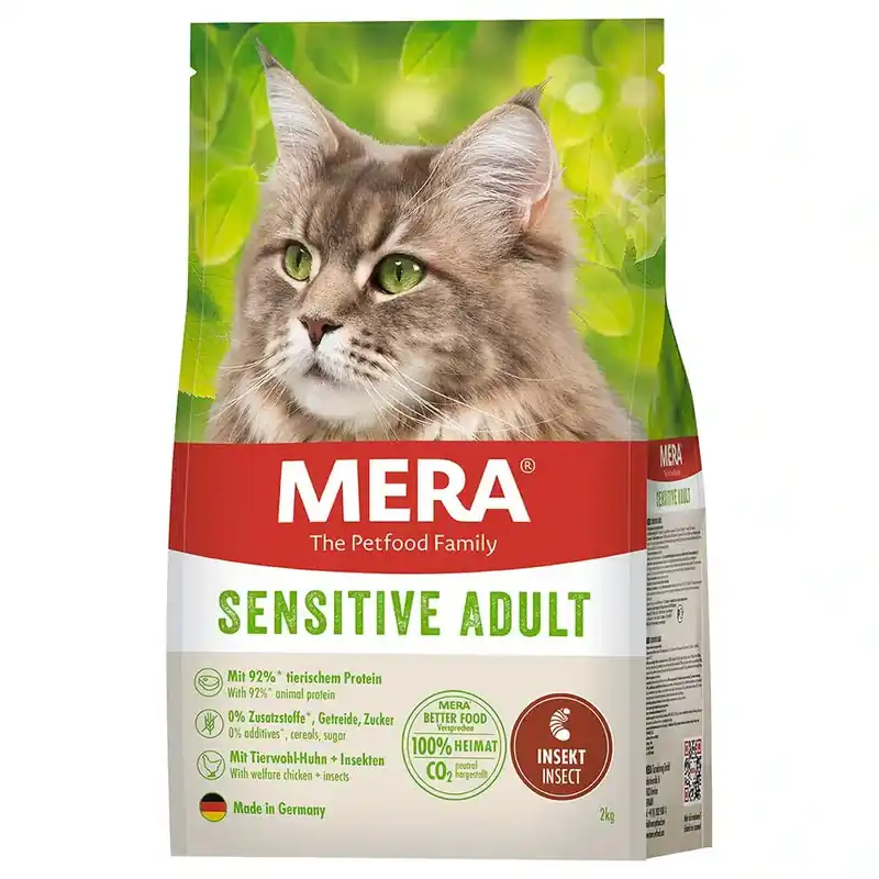 mera Cats Sensitive Adult Insect – 2 kg - Kundernas favorit