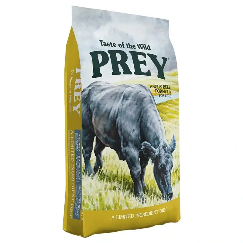 Favorit - Taste of the Wild Prey Feline Angus Beef – 6,8 kg