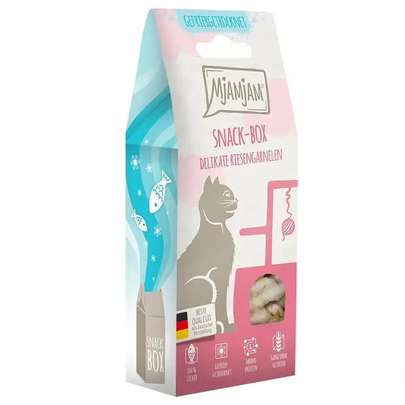 MjAMjAM Snackbox Läckra kungsräkor – 25 g - Extra bra pris