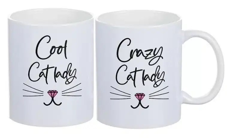 Tidsbegränsat erbjudande | Mugg Cool – Crazy Cat Lady