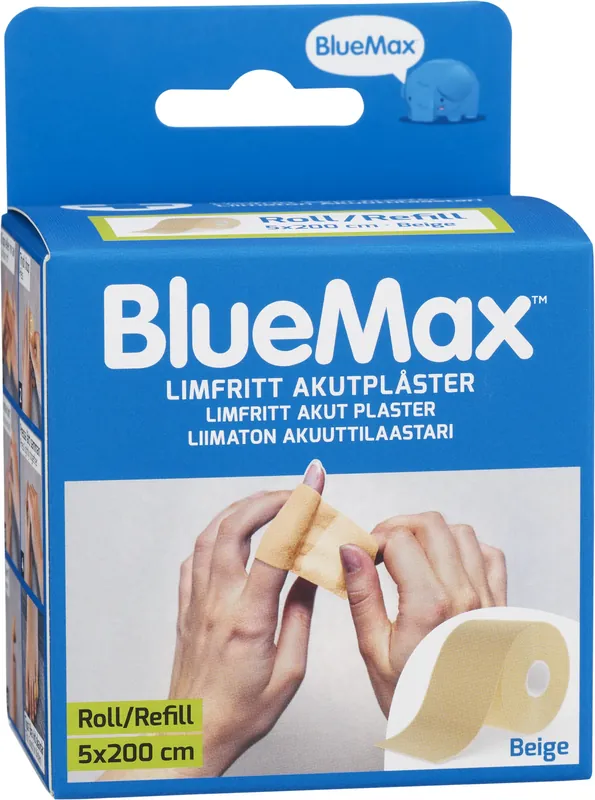 Bluemax-II Roll/refill beige 5 cm x 200 cm 1 st | Direkt från tillverkaren