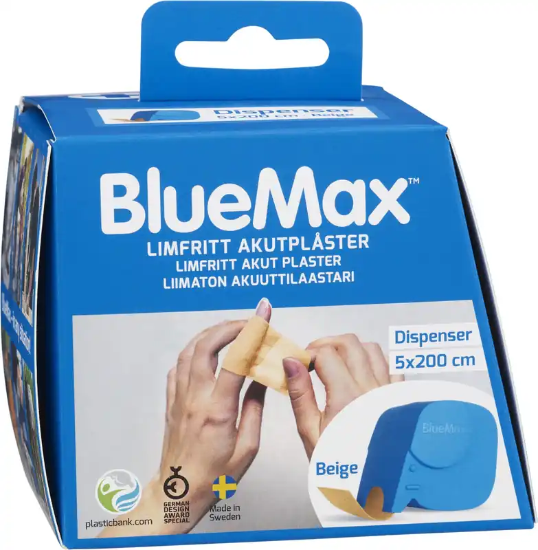 Bluemax-II Dispenser beige 5 cm x200 cm 1 st - Rabatt