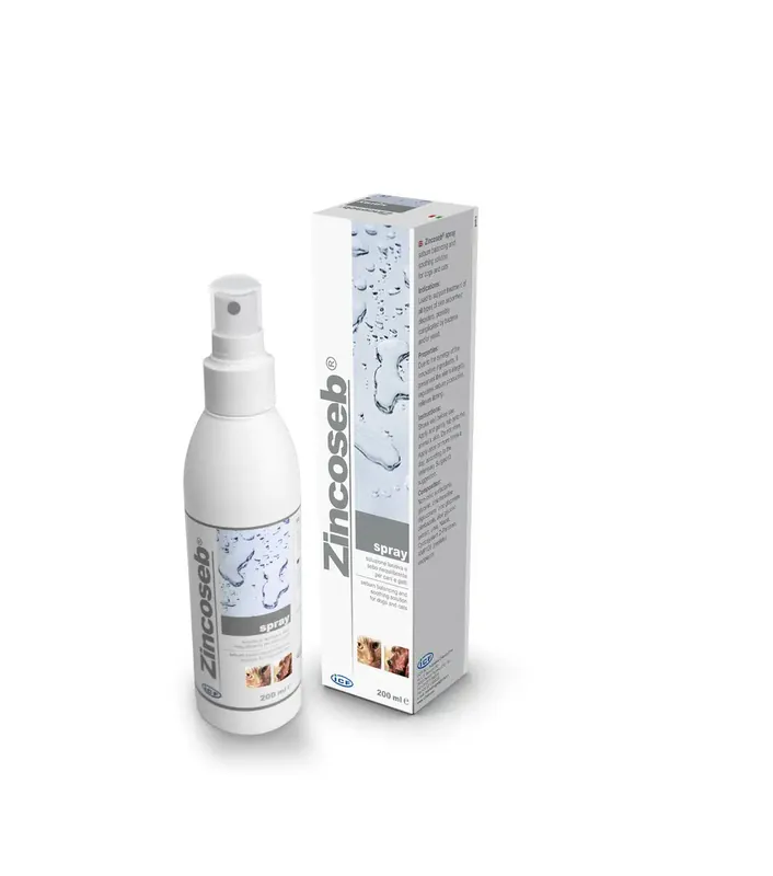 Sänkt pris | ICF Zincoseb Spray för fet och mjällig hud – 200 ml