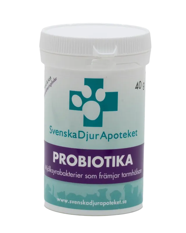 Nyhet i sortimentet - Svenska DjurApoteket Probiotika 40 g
