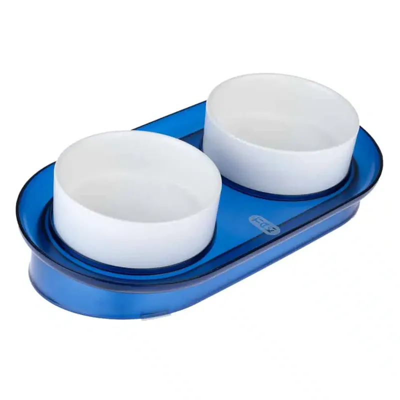 TIAKI Duo Deep Sea keramikskål – 2 x 400 ml, Ø 13 cm - Topprodukt
