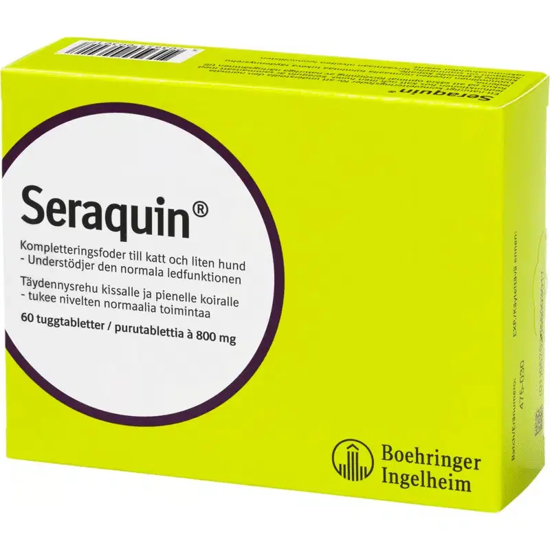 Seraquin tuggtabletter 800 mg 60 st - Ny produkt