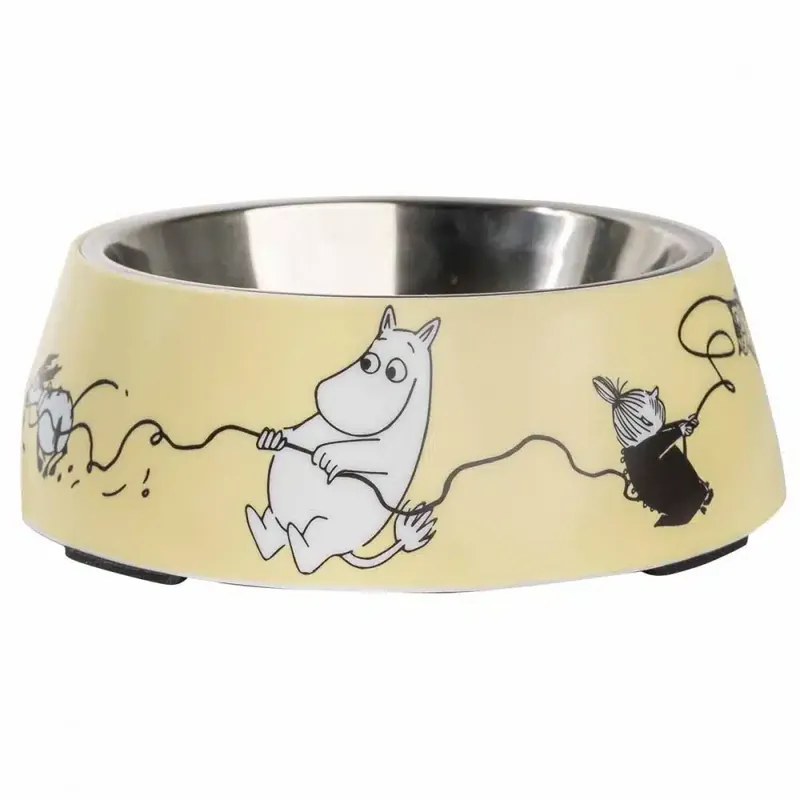 Efterfrågad | Moomin For Pets Matskål (M Gul)