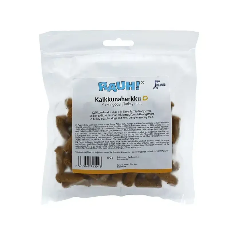 RAUH! Kalkonbitar 100 g | Beställ direkt