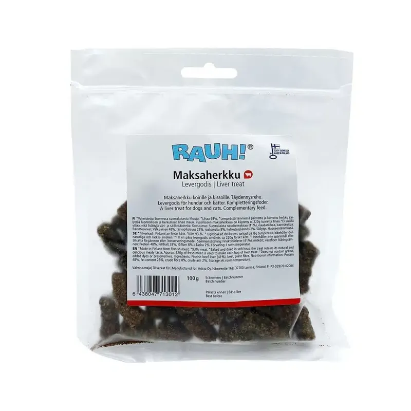 Prisnedsättning - RAUH! Kycklingbitar 100 g