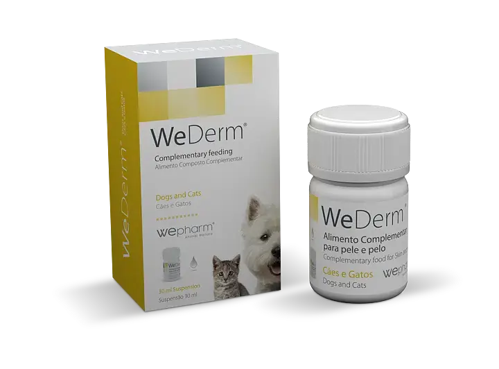 WeDerm Fodertillskott för hund & katt – 30 ml | Mycket efterfrågad