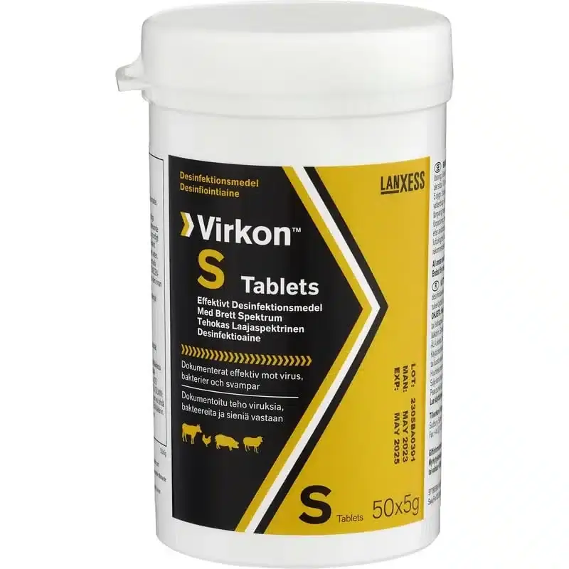 Bästsäljare | Virkon S Tabletter 50×5 g