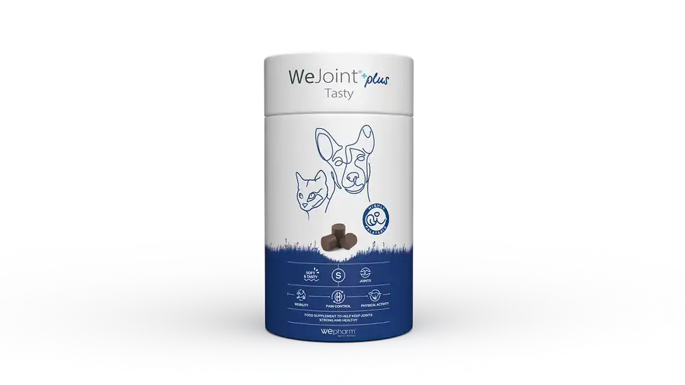 Kan beställas online - WeJoint Tasty Soft-Chews – Small Breed/Cat