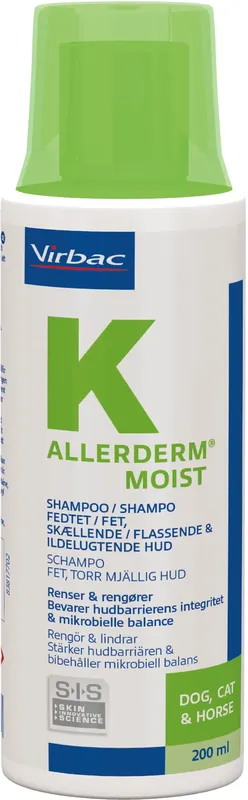 Virbac Allerderm Moist 200 ml - Snabb frakt
