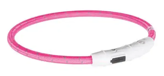 Lysande halsband – Large-Xlarge / Rosa | Finns tillgänglig